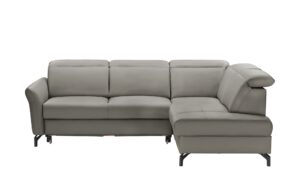 uno Ecksofa  Basel ¦ grau ¦ Maße (cm): B: 243 H: 100 T: 200 Polstermöbel > Sofas > Ecksofas - Höffner