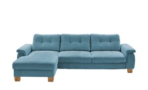 meinSofa Ecksofa  Cord Suna ¦ blau ¦ Maße (cm): B: 316 H: 86 T: 177 Polstermöbel > Sofas > Ecksofas - Höffner