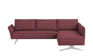 KOINOR Ecksofa  Vineto ¦ rot ¦ Maße (cm): B: 207 H: 110 T: 93 Polstermöbel > Sofas > Ecksofas - Höffner