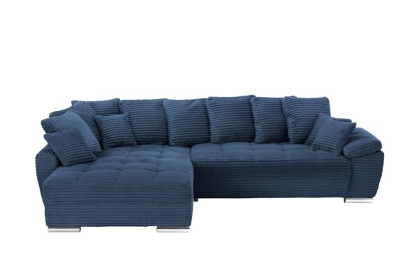 Ecksofa  Farina ¦ blau ¦ Maße (cm): B: 323 H: 92 T: 222 Polstermöbel > Sofas > Ecksofas - Höffner