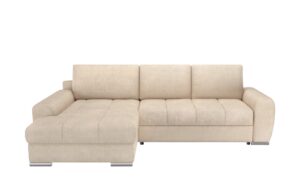 bobb Ecksofa mit Funktion   Soumia ¦ creme ¦ Maße (cm): B: 283 H: 91 T: 181 Polstermöbel > Sofas > Schlafsofas - Höffner