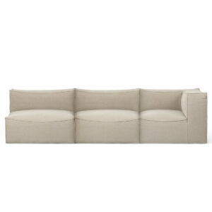 ferm LIVING - Catena Modular 3-Sitzer Sofa mit Armlehne rechts