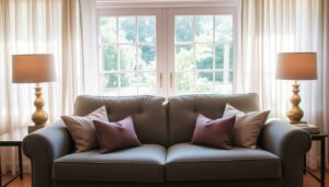 graue couch welche vorhänge