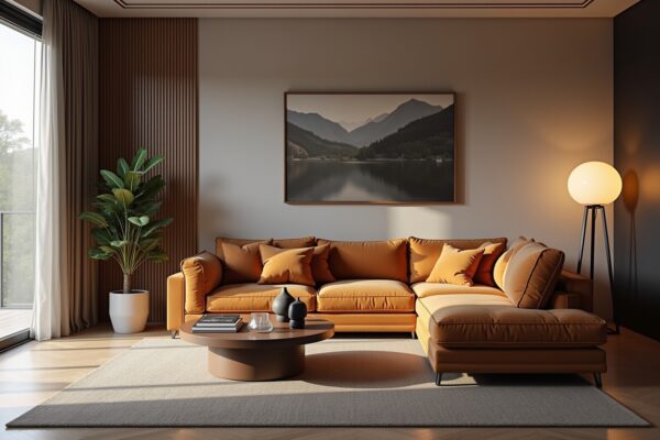 14 Wohnzimmer Couch Cognac Ideen